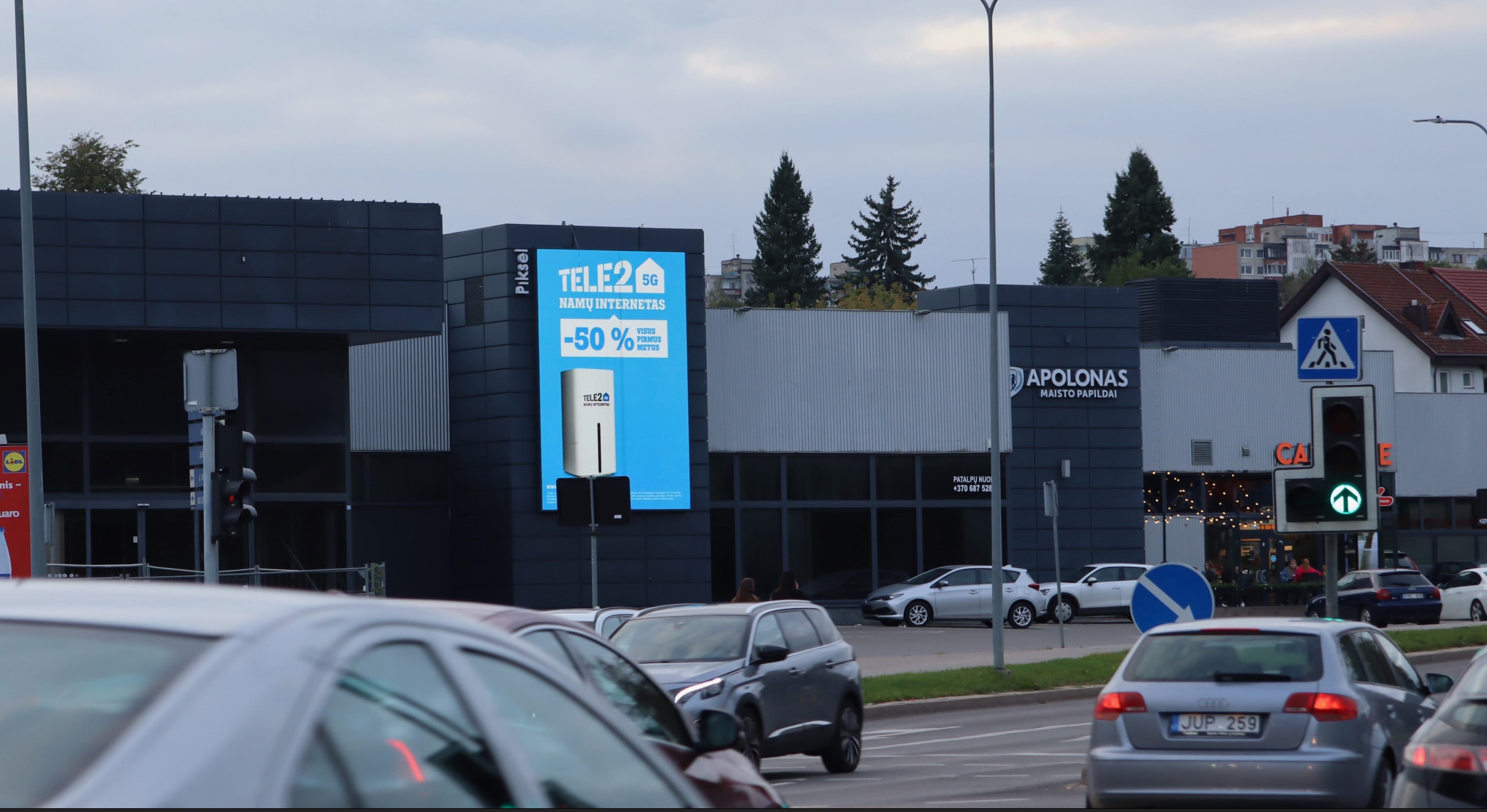 Kalvarijų Piksel ekranas